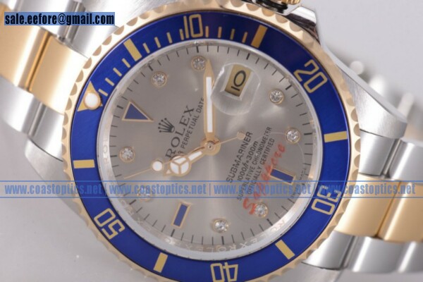 Rolex Submariner Replica Watch Yellow Gold 116613 ge