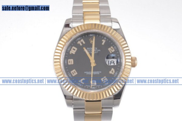 Rolex Datejust 1:1 Replica Watch Yellow Gold 116333 bkap (BP)