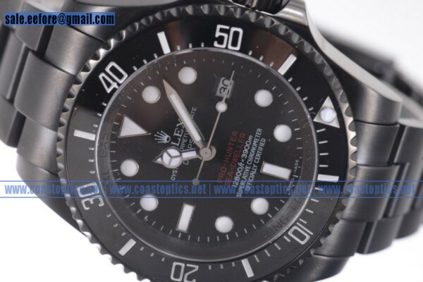 Rolex Pro-Hunter Best Replica Sea-Dweller Watch Full PVD 116660 (BP)