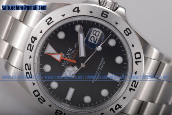 Rolex Explorer II Watch 1:1 Replica Steel 216570 bk (BP)