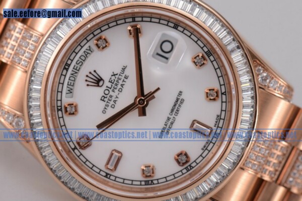Rolex Day Date II Watch Rose Gold 118235B wdp 1:1 Clone(BP)