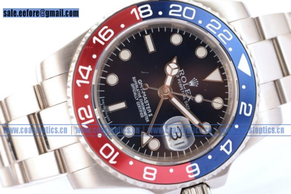 Perfect Replica Rolex GMT-Master II Watch Steel 126710BLROO