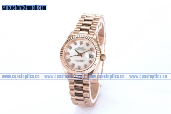 Rolex Datejust Watch Rose Gold 279175 wdm (BP) - Click Image to Close