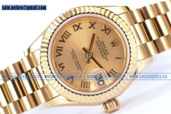 Rolex Datejust Watch Yellow Gold 279178 yrp (BP)