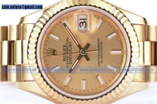 Rolex Datejust Watch Yellow Gold 279178 chip (BP)