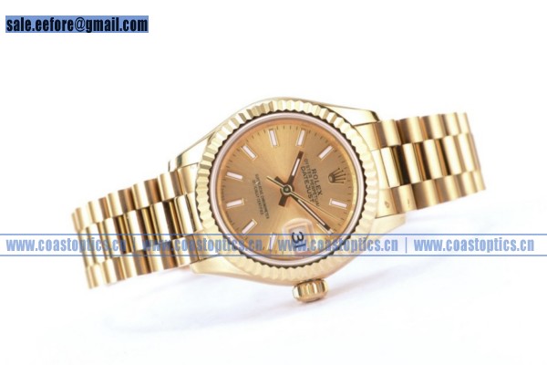 Rolex Datejust Watch Yellow Gold 279178 chip (BP) - Click Image to Close