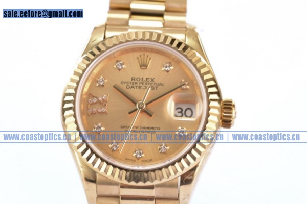 Rolex Datejust Watch Yellow Gold 279178 ch9dix8dp (BP)