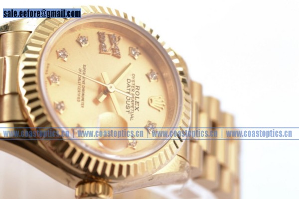 Rolex Datejust Watch Yellow Gold 279178 ch9dix8dp (BP)