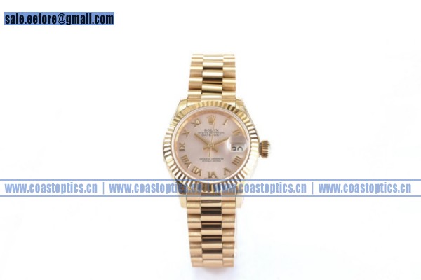 Rolex Datejust Watch Yellow Gold 279178 wrp (BP)