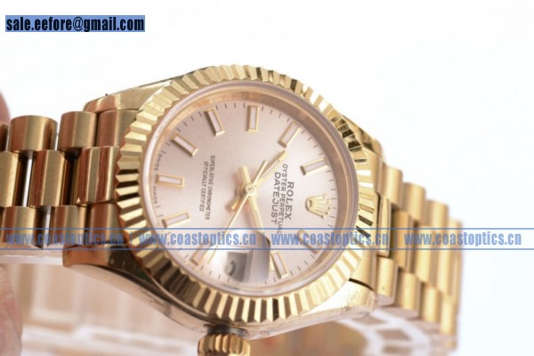 Rolex Datejust Watch Yellow Gold 279178 sip (BP)