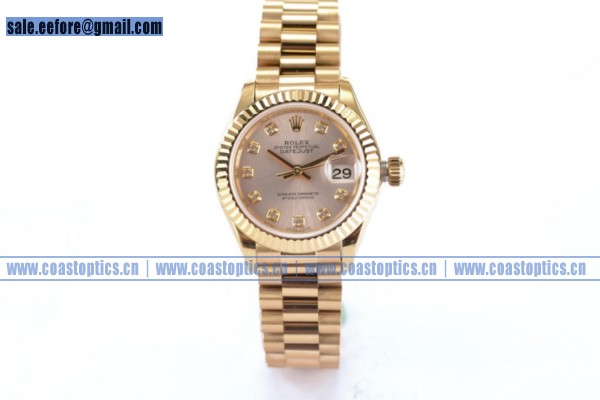 Rolex Datejust Watch Yellow Gold 279178 sid (BP) - Click Image to Close