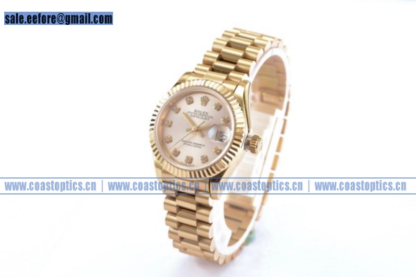 Rolex Datejust Watch Yellow Gold 279178 sid (BP) - Click Image to Close