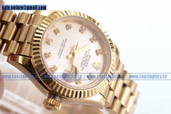 Rolex Datejust Watch Yellow Gold 279178 sid (BP)