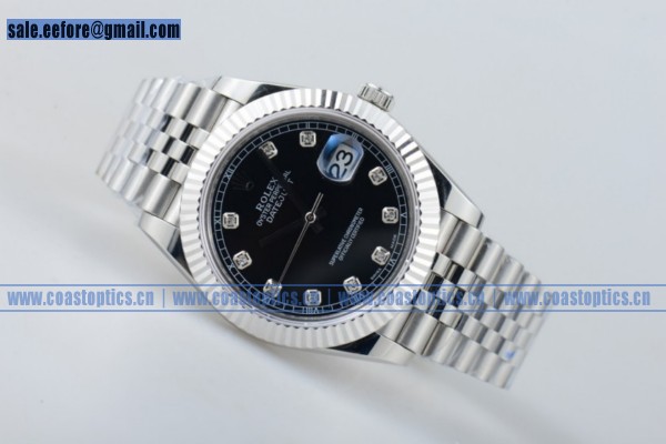 Perfect Replica Rolex Datejust II Watch Steel 116334 dblkdj (BP)