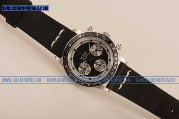 Replica Rolex Daytona Vintage Edition Chrono Watch Steel 6339 bksqbl - Click Image to Close