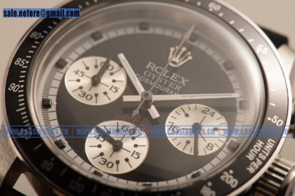 Replica Rolex Daytona Vintage Edition Chrono Watch Steel 6339 bksqbl - Click Image to Close