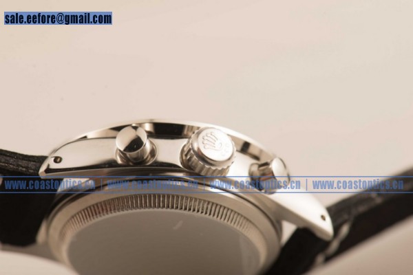 Replica Rolex Daytona Vintage Edition Chrono Watch Steel 6362 bksbl