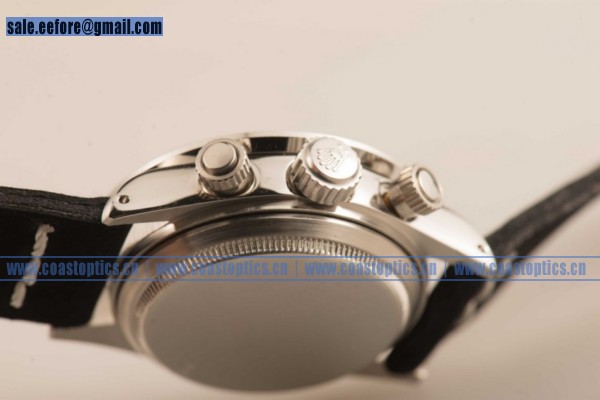 Replica Rolex Daytona Vintage Edition Chrono Watch Steel 6364 bl - Click Image to Close
