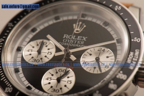 Replica Rolex Daytona Vintage Edition Chrono Watch Steel 6339 bksqbrl