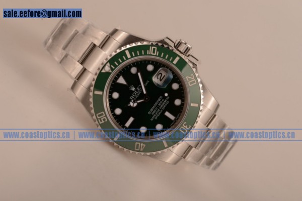 1:1 Replica Rolex Submariner Watch Steel 116610LV (AAAF)