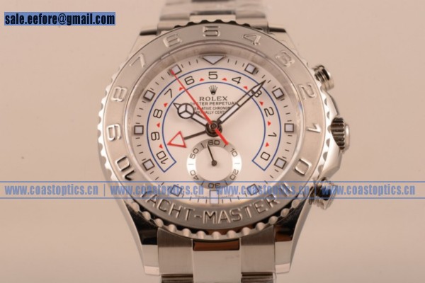 Perfect Replica Rolex Yacht-Master II Chrono Watch Steel 116689 (BP)