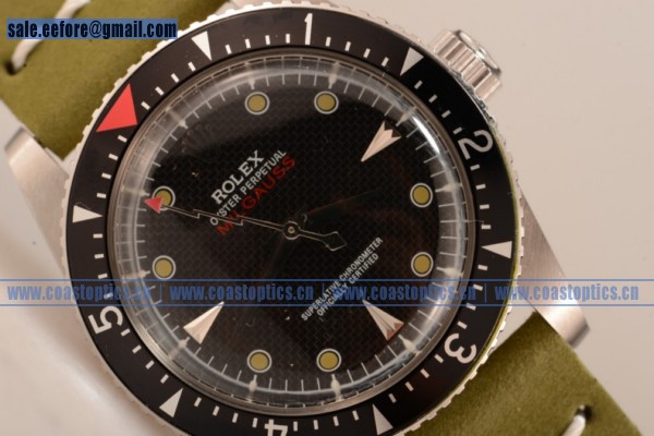 Replica Rolex Milgauss Vintage Watch Steel 6541