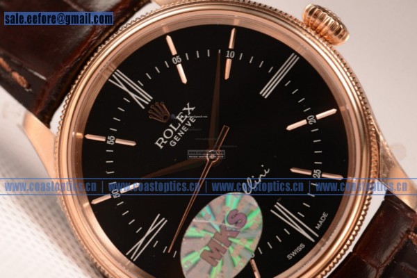 Best Replica Rolex Cellini Time Watch Rose Gold 50505
