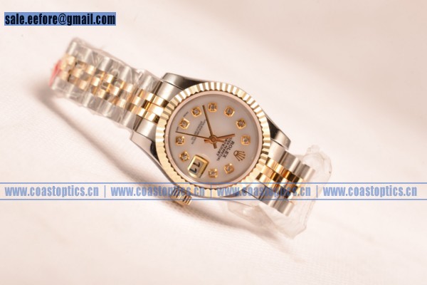 Best Replica Rolex Oyster Perpetual Lady Datejust Watch 904 Steel/14K Yellow Gold 179173 pwhid(BP) - Click Image to Close