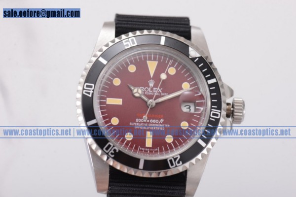 Rolex Replica Submariner Vintage Watch Steel 1680 blkn