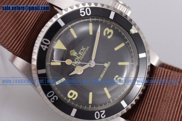 Replica Rolex Submariner Vintage Watch Steel 5513