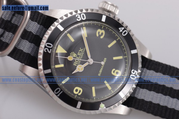 Rolex Replica Submariner Vintage Watch Steel 5513 blk