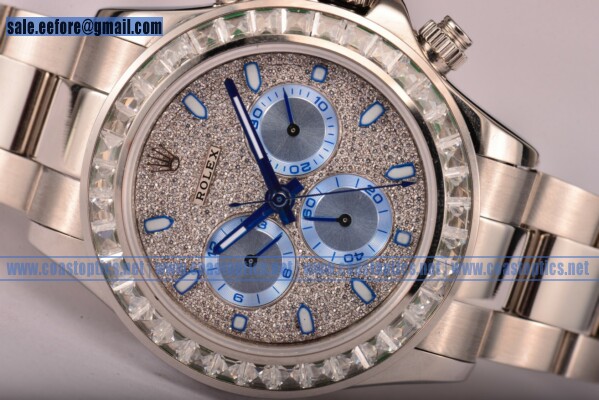 Perfect Replica Rolex Daytona Chrono Watch Steel 116576TBR