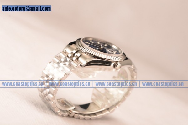 Rolex Datejust 116234 blusj ETA 2836 Auto Sliver Dial Steel Bracelet (BP) - Click Image to Close