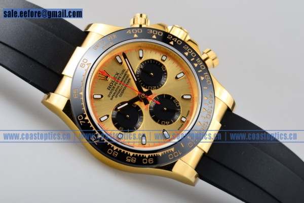 Rolex Daytona Chrono Watch Yellow Gold 116515 ygsr (EF)