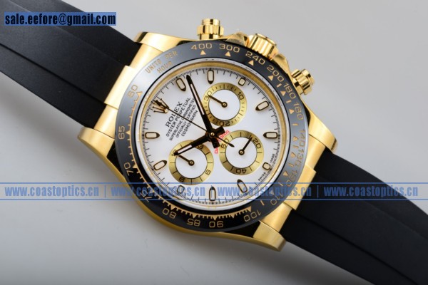 Rolex Daytona Chrono Watch Yellow Gold 116515 whis (EF)