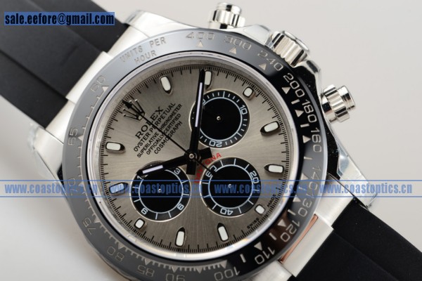 Rolex Daytona Chrono Watch Steel Ceramic Bezel 116519 gresblk (EF)