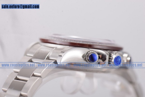 Rolex Daytona Chrono Perfect Replica Watch Steel 116506 bls(EF)