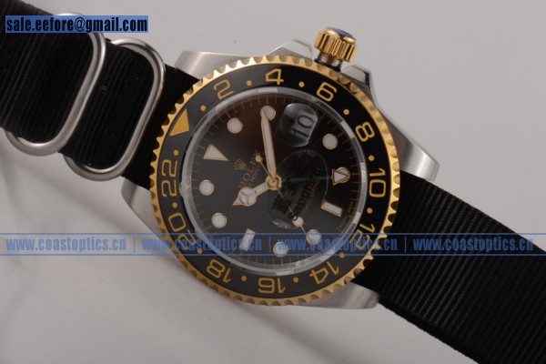 Rolex GMT-Master II Watch Steel Replica 124785 blkn