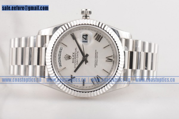 Rolex Perfect Replica Day-Date Watch Steel 118239 ws (AAAF)