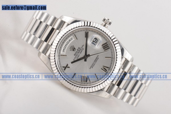 Rolex Day-Date Watch Perfect Replica Steel 118239 dblur (AAAF)
