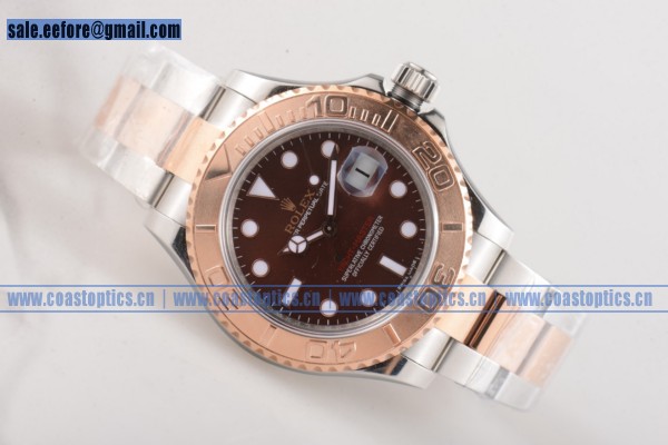 1:1 Replica Rolex Yacht-Master 40 Watch Rose Gold 116621 (BP) - Click Image to Close