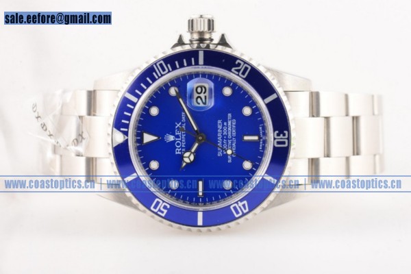 Rolex Submariner Watch Steel Perfect Replica 116619LB (BP) Perfect Replica - Click Image to Close