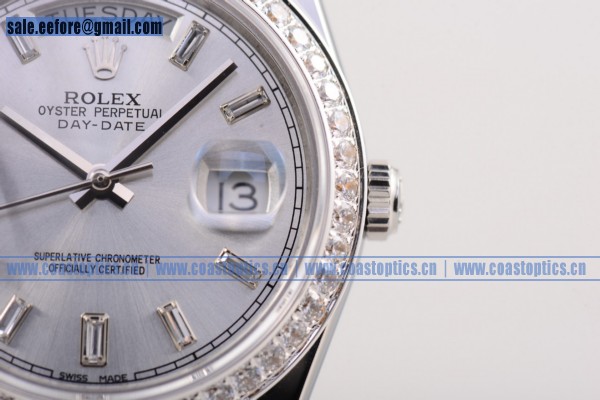 Rolex Day-Date Watch Steel Perfect Replica 118239 silcsd(BP) - Click Image to Close