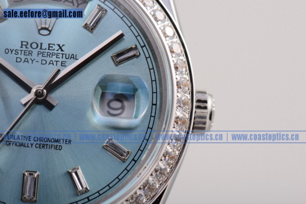 Rolex Day-Date Watch Perfect Replica Steel 118239 blucsd(BP)