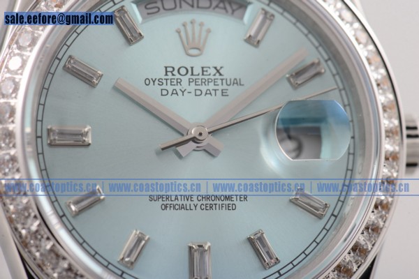 Rolex Day-Date Watch Perfect Replica Steel 118239 blucsd(BP)