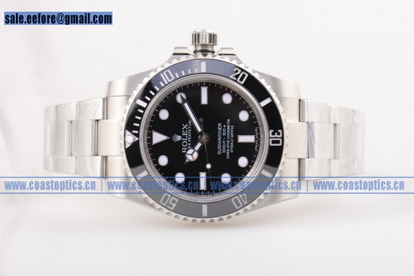 Perfect Replica Rolex Submariner Watch Steel 114060(BP)