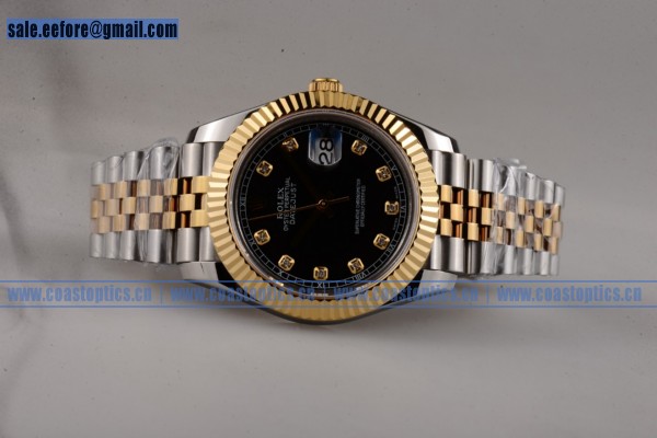 Rolex Replica Datejust II Watch Two Tone 116233 cosj(BP)