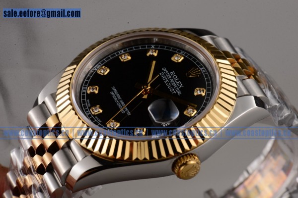 Rolex Replica Datejust II Watch Two Tone 116233 cosj(BP)