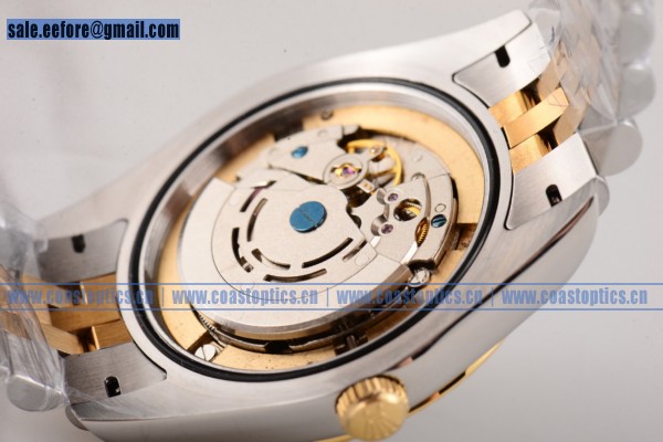 Rolex Datejust II Watch Replica Two Tone 116233 blkrj(BP) - Click Image to Close