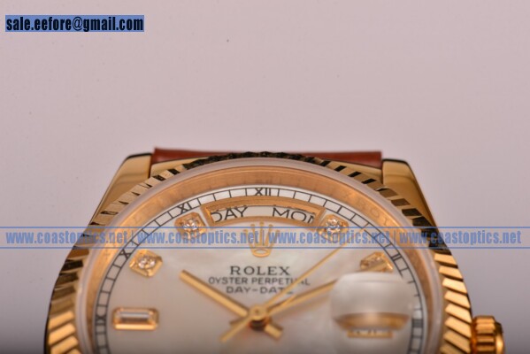 Best Replica Rolex Day-Date Watch Yellow Gold 118238/39 mdl (BP)